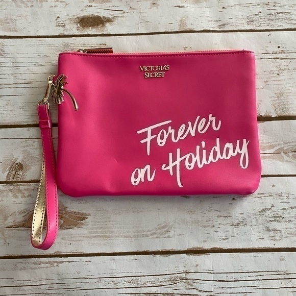 Victoria’s Secret Forever on Holiday Pink Clutch - Picture 1 of 4